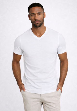 BASIC LINE T-SHIRT V.E WHITE