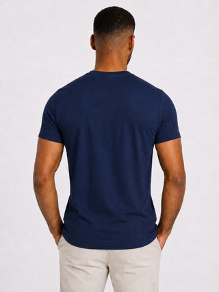 BASIC LINE T-SHIRT V.E NAVY